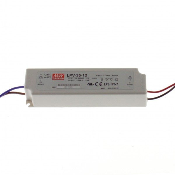 LED Schaltnetzteil LPV-35-12 3A 12V