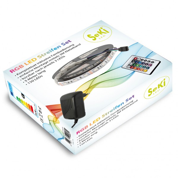 LED RGB SET 1 (RGB 150 LEDs, Controller, Netzteil)