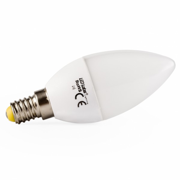 LED Kerze, E14, 4W, warmweiß