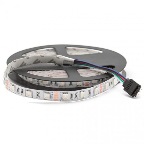 LED Streifen RGB 24V, 5m, 60 LED/m, IP20